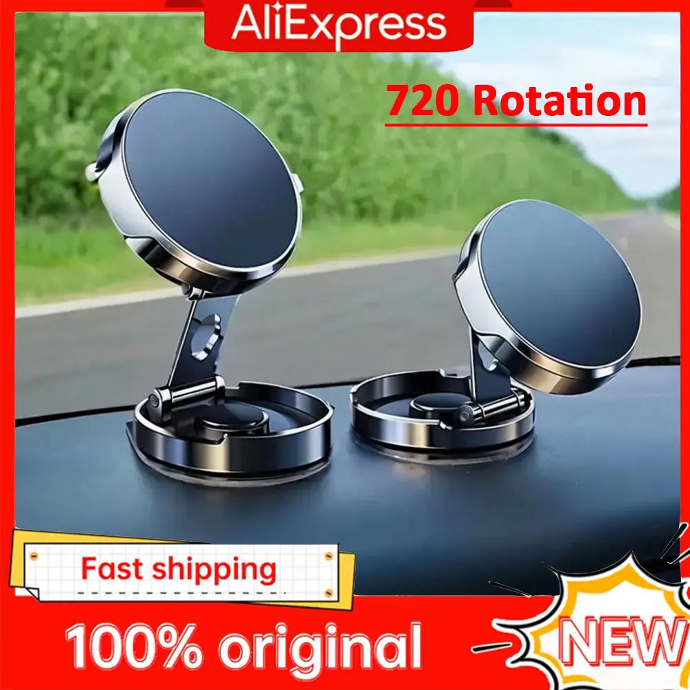 Strong Magnetic 720° Foldable Car Phone Holder | Lumact
